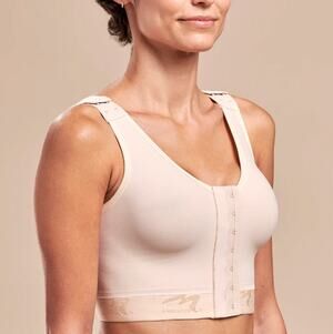 Pair of Marena Recovery Original Recovery Bras in Black and Nude sz. 34 B/C